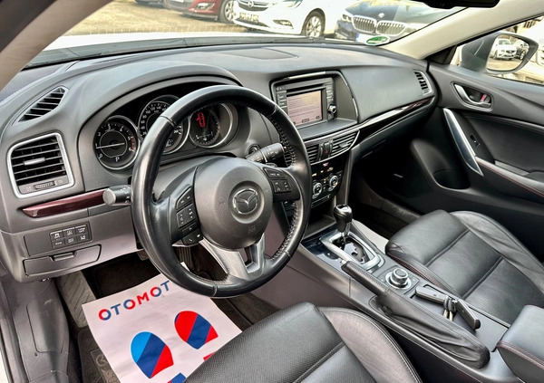 Mazda 6 cena 49999 przebieg: 159790, rok produkcji 2014 z Szczecin małe 466